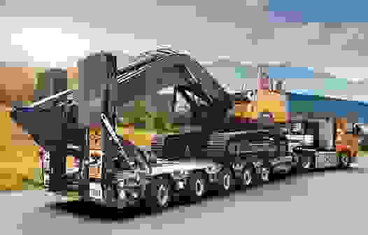 Негабаритная перевозка с учетом высоты в Троицке